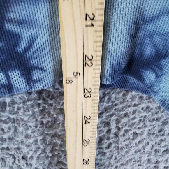 Old Navy Jacket Womens Medium Blue Tie-Dye Easy Vintage Full-Zip Hoodie - Picture 5 of 9